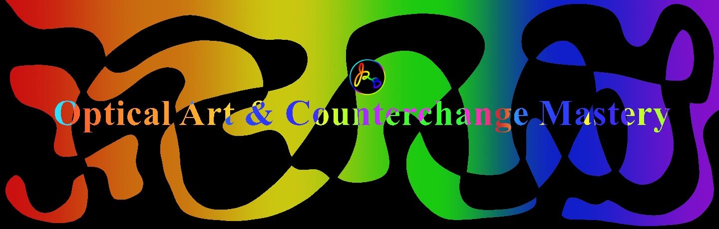 Optical Art and Counterchange Mastery banner